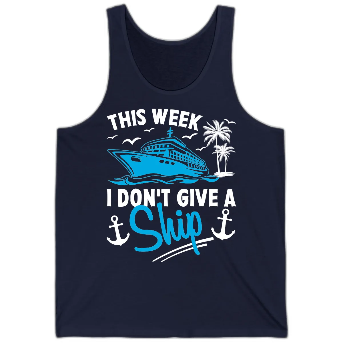 This Week I Don't Give A Ship Tank in Navy