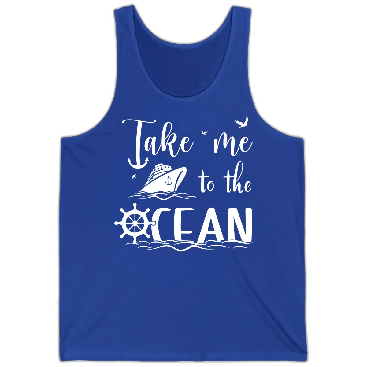 Take Me To The Ocean Tank in True Royal