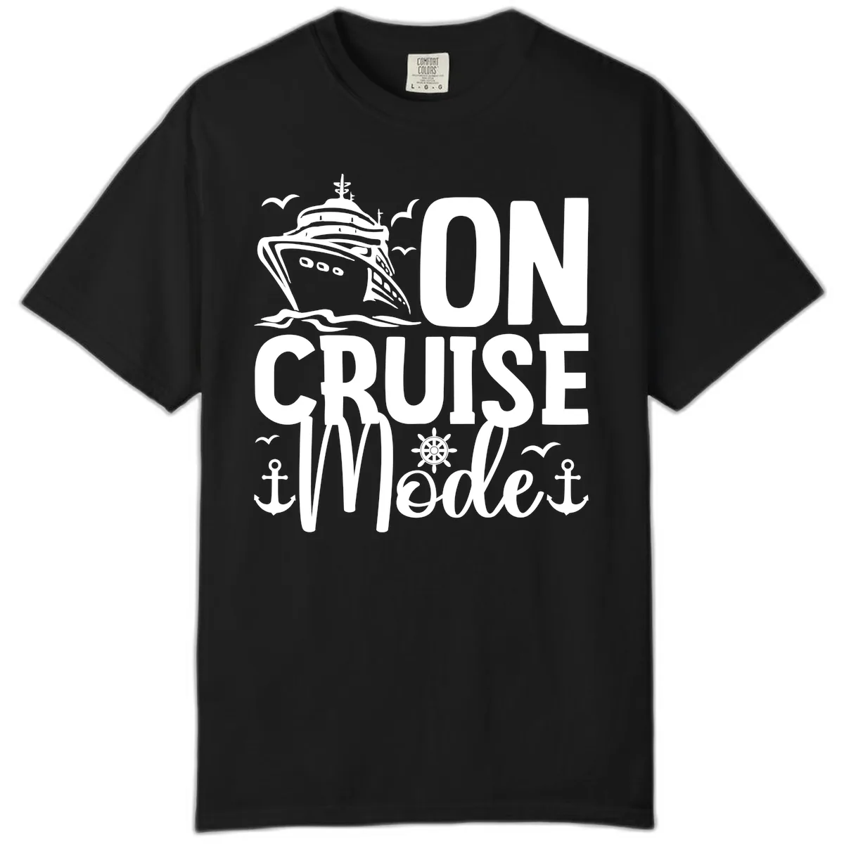 On Cruise Mode Comfort Color in Black