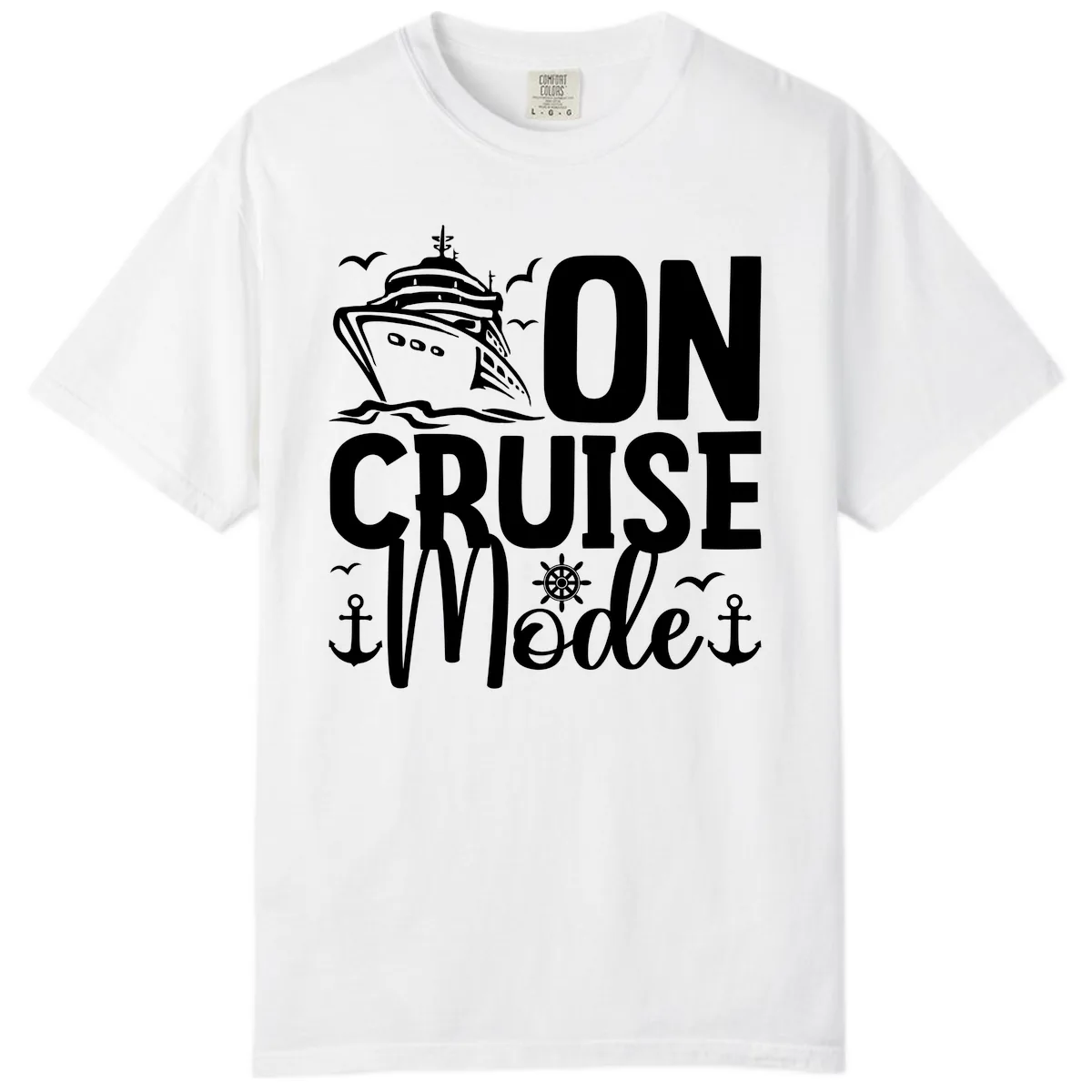 On Cruise Mode Comfort Color in White