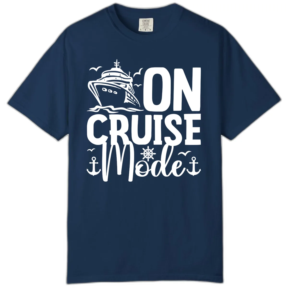 On Cruise Mode Comfort Color in Navy