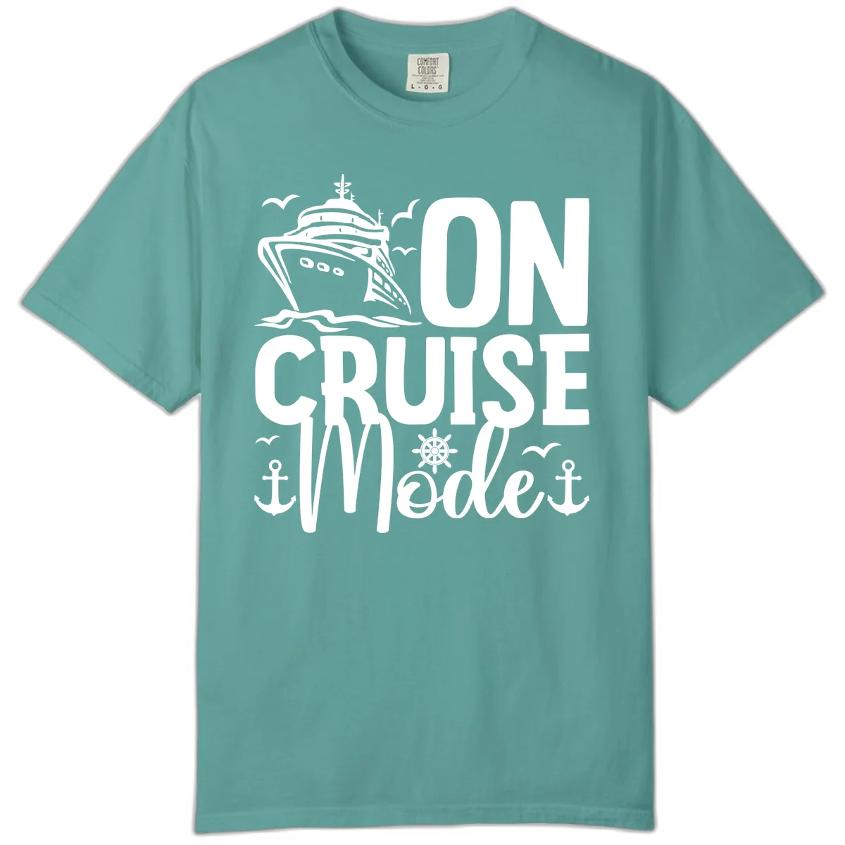 On Cruise Mode Comfort Color in Seafoam
