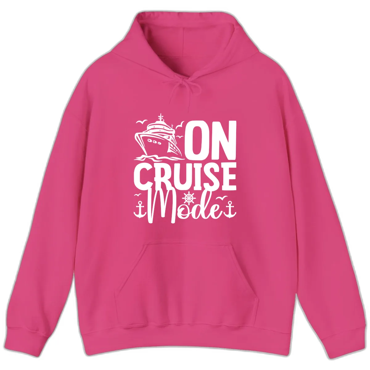 On Cruise Mode Hoodie in Heliconia