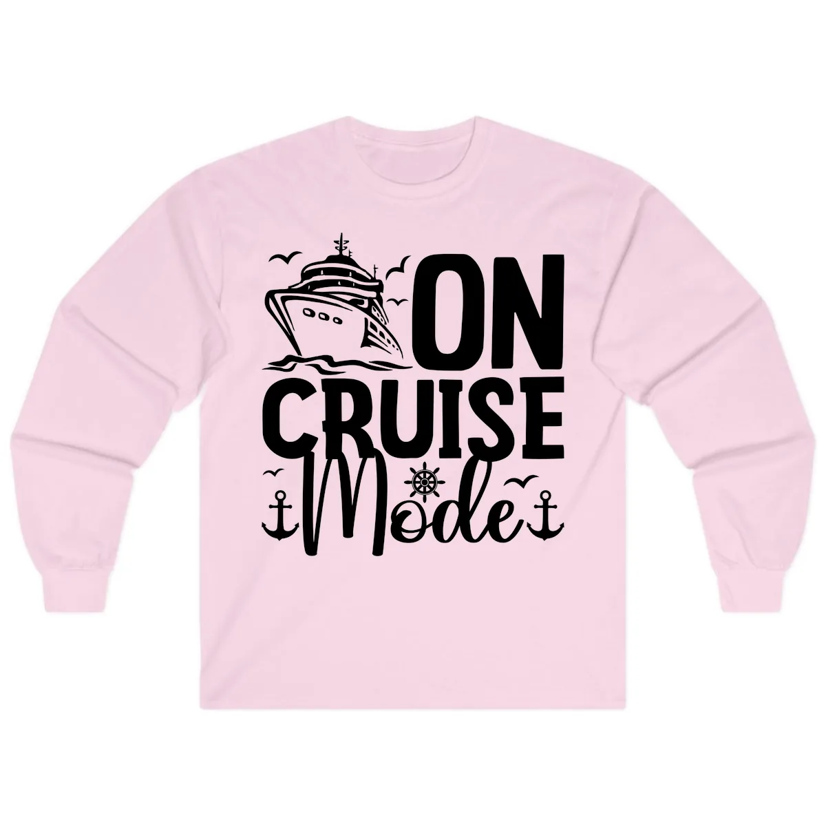 On Cruise Mode Long Sleeve in Light Pink