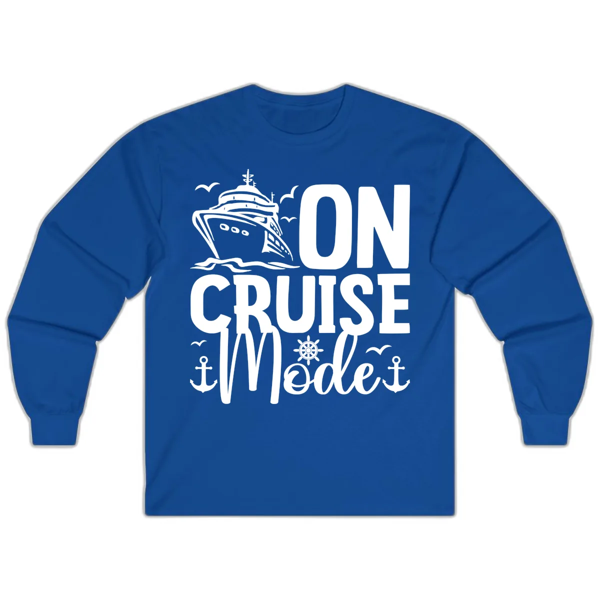 On Cruise Mode Long Sleeve in Royal