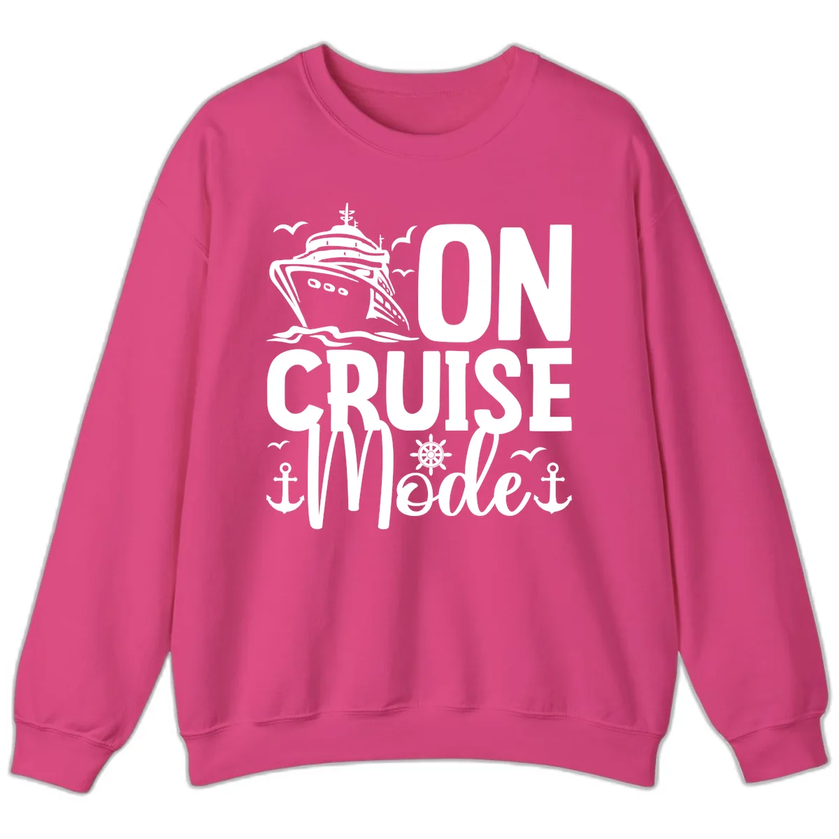 On Cruise Mode Sweatshirt in Heliconia