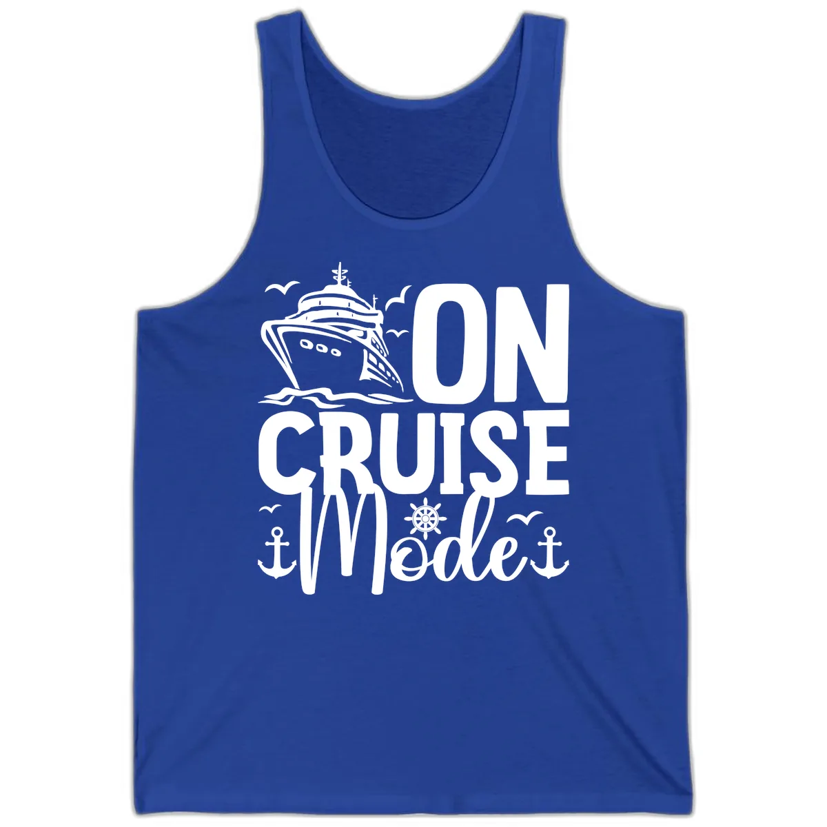 On Cruise Mode Tank in True Royal