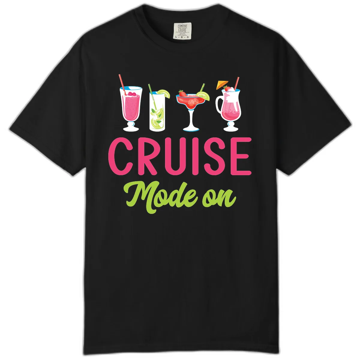 Cruise Mode On Comfort Color in Black