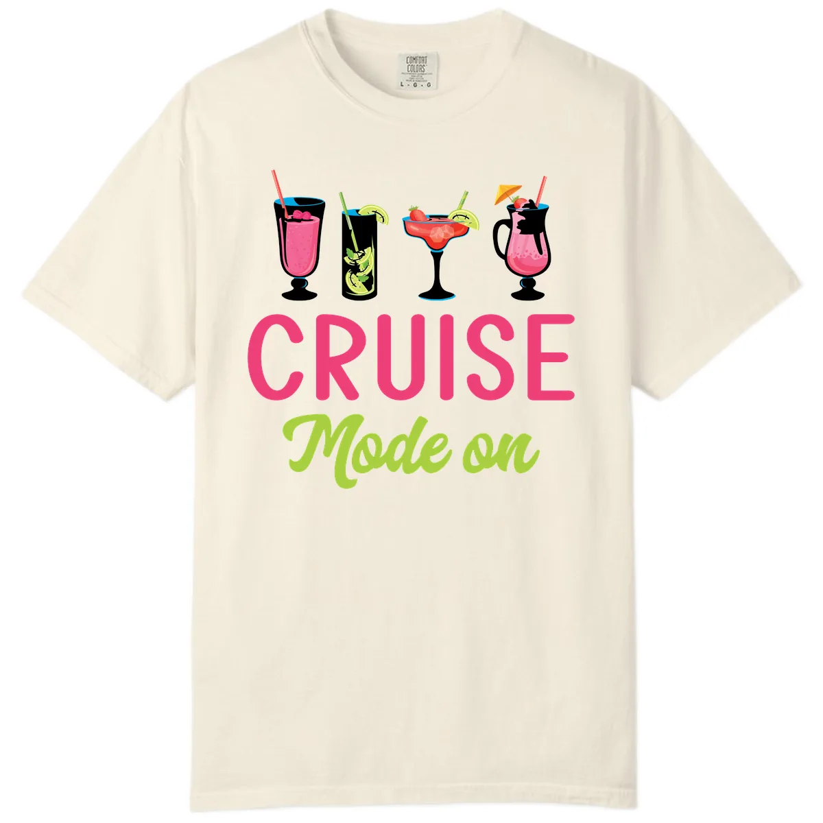 Cruise Mode On Comfort Color in Ivory