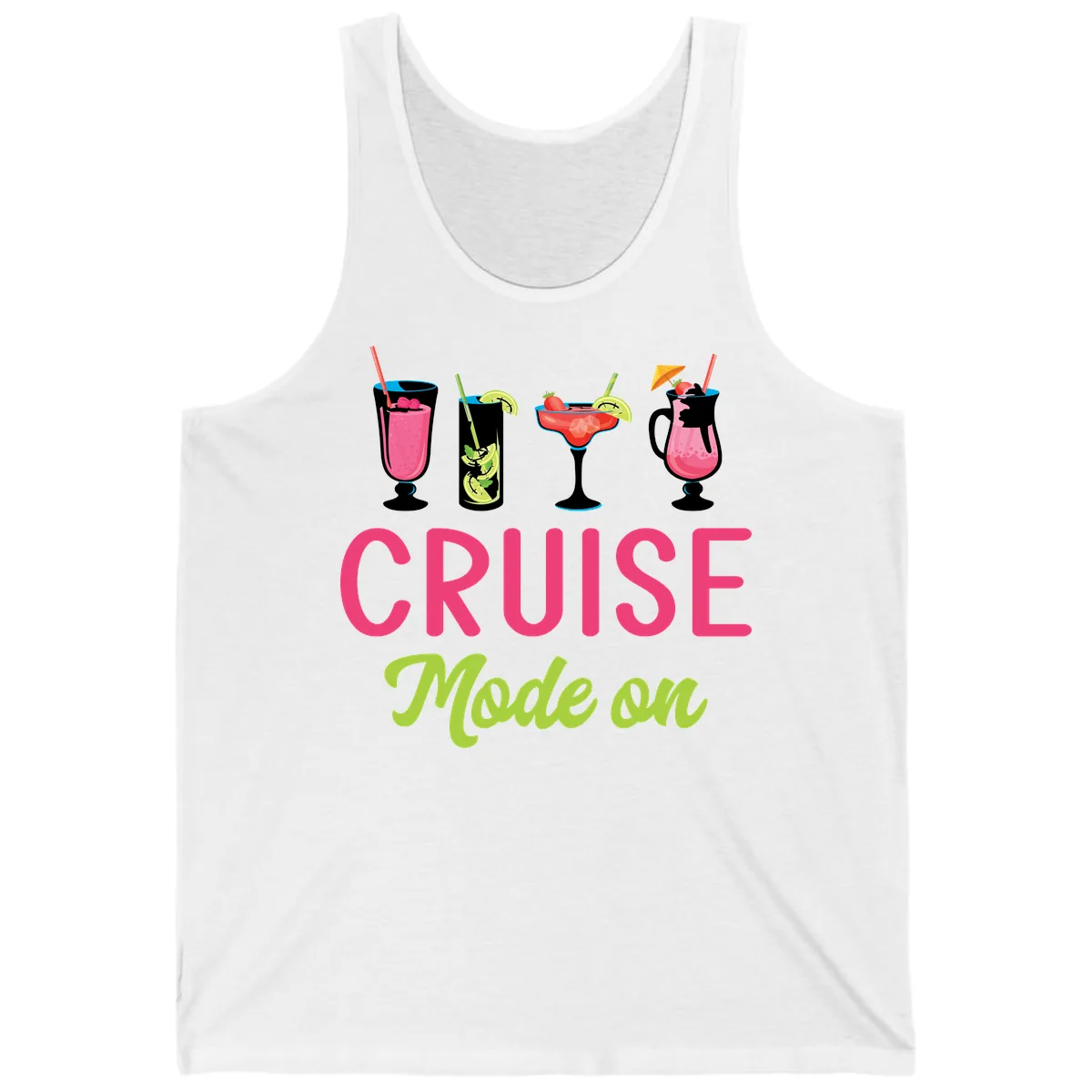 Cruise Mode On Tank in White