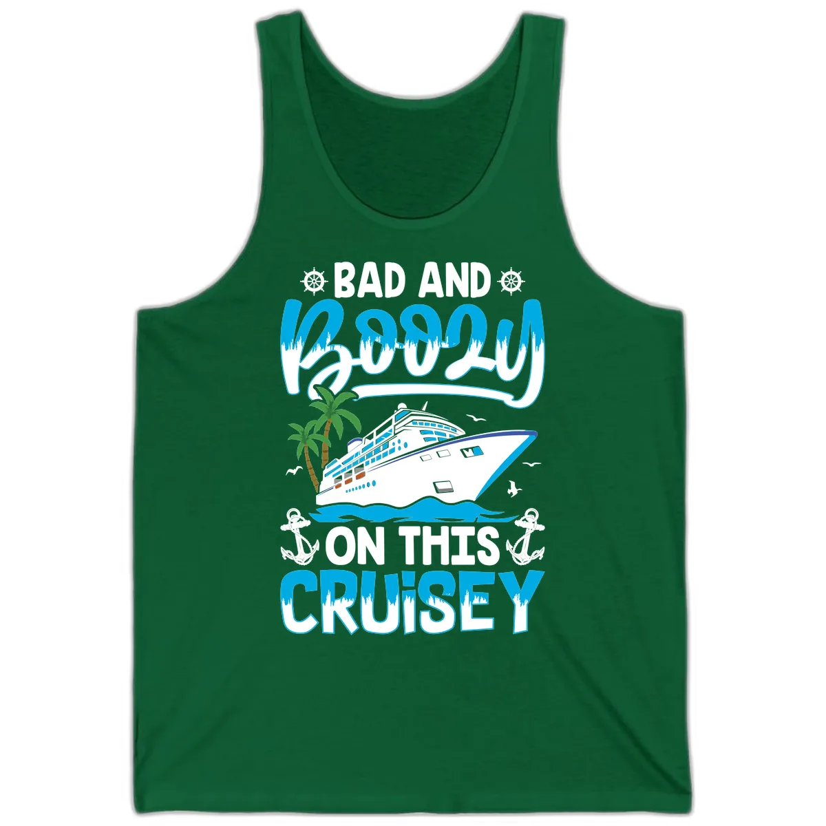 Bad And Saucy On This Cruise Tank in Kelly