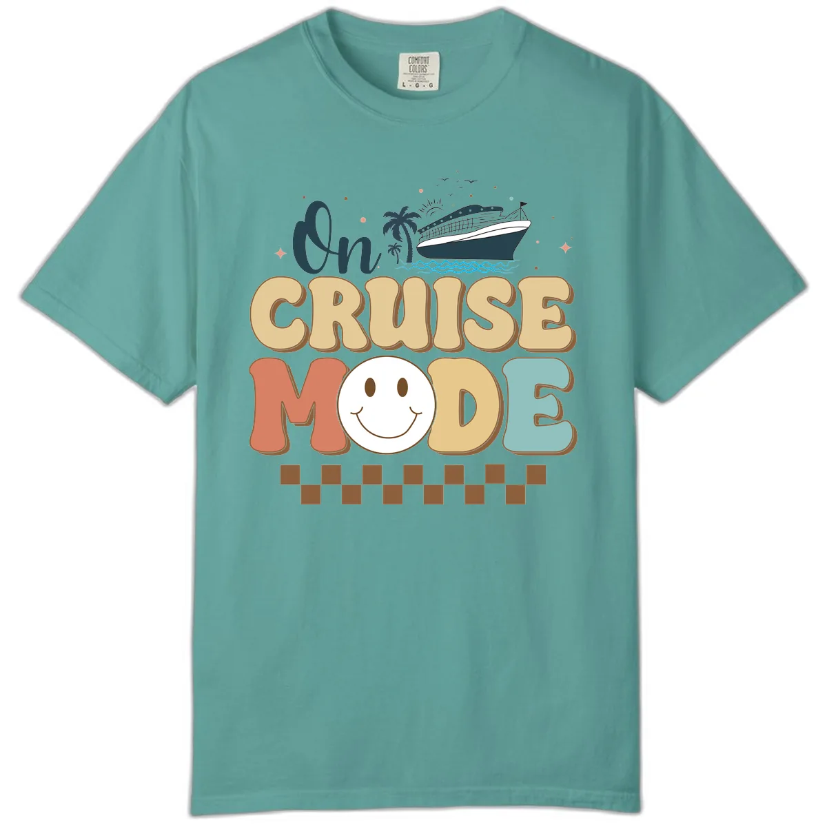 On Cruise Mode Comfort Color in Seafoam
