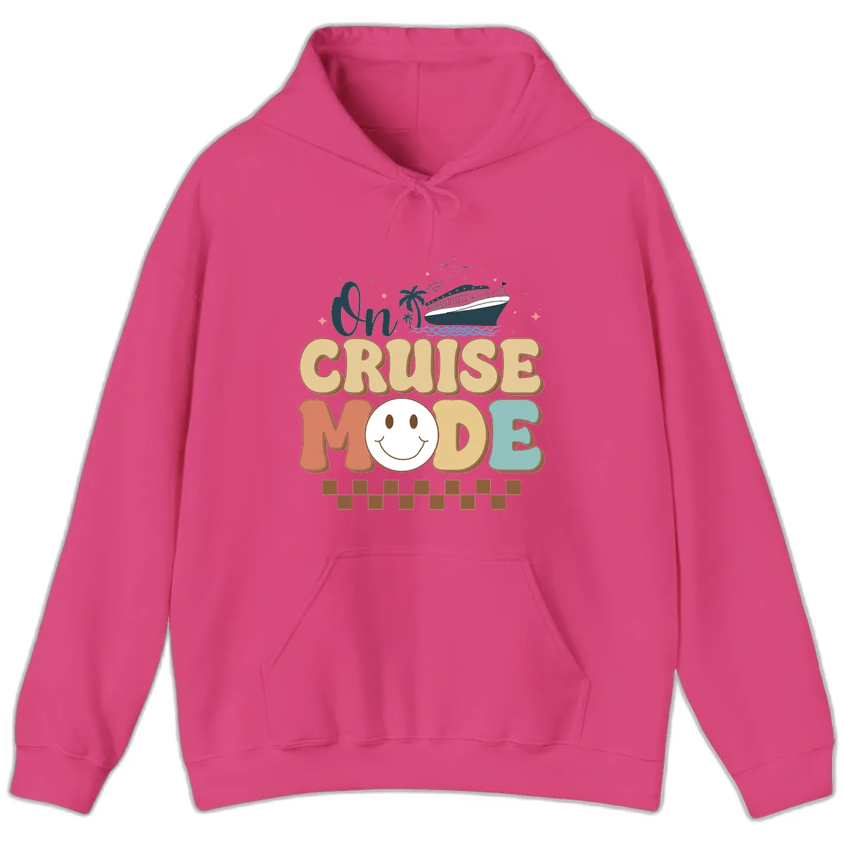 On Cruise Mode Hoodie in Heliconia