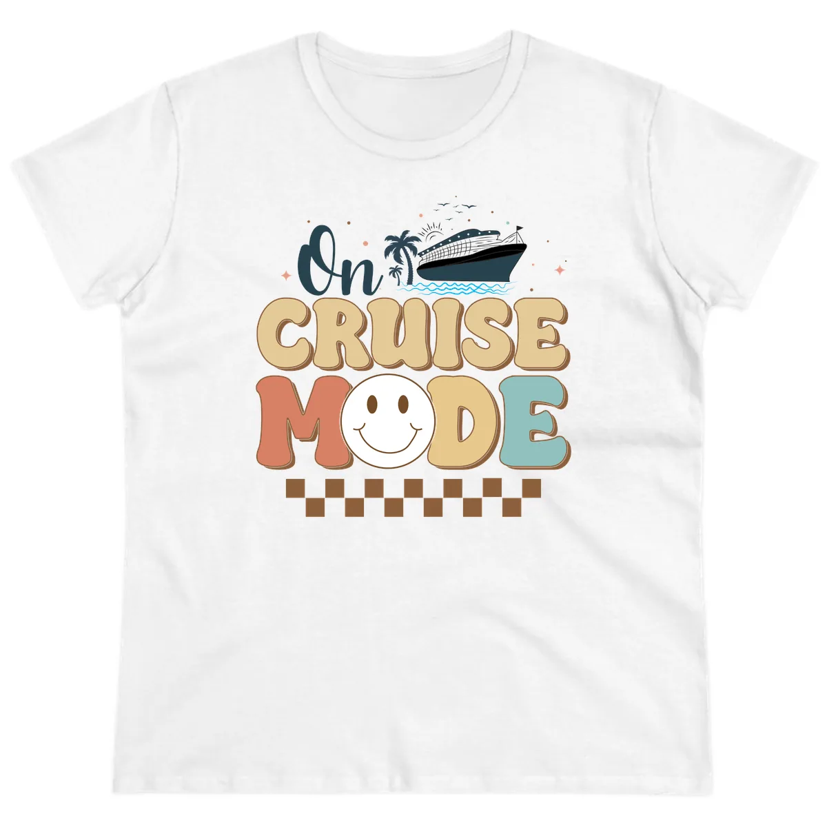 On Cruise Mode Ladies Tee in White
