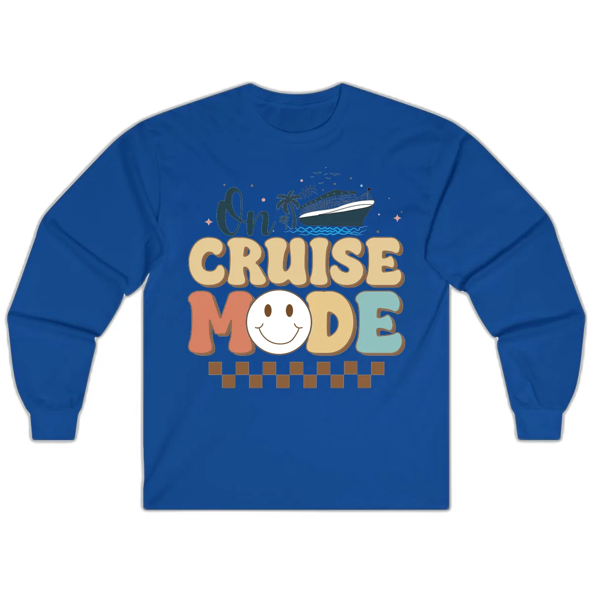 On Cruise Mode Long Sleeve in Royal