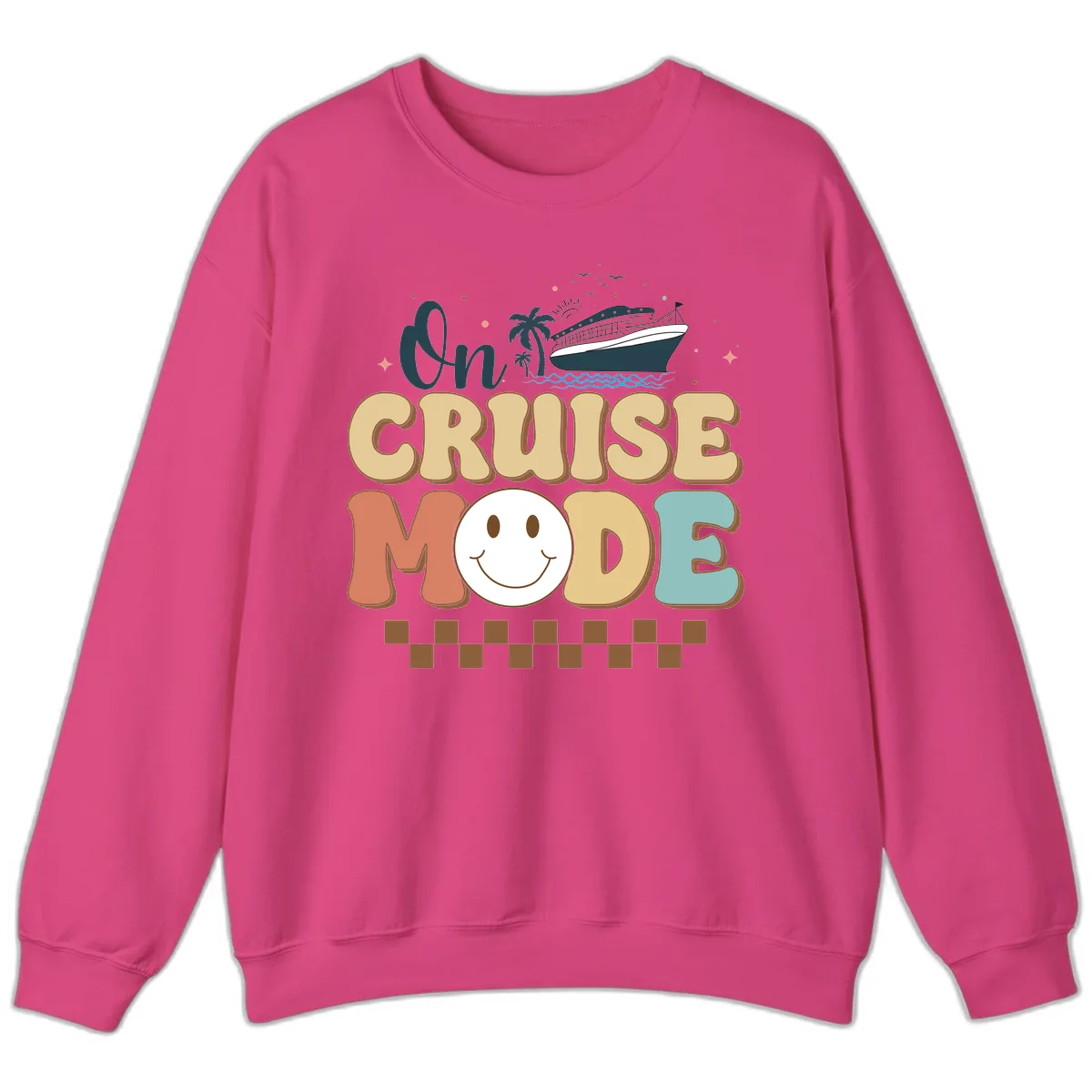 On Cruise Mode Sweatshirt in Heliconia
