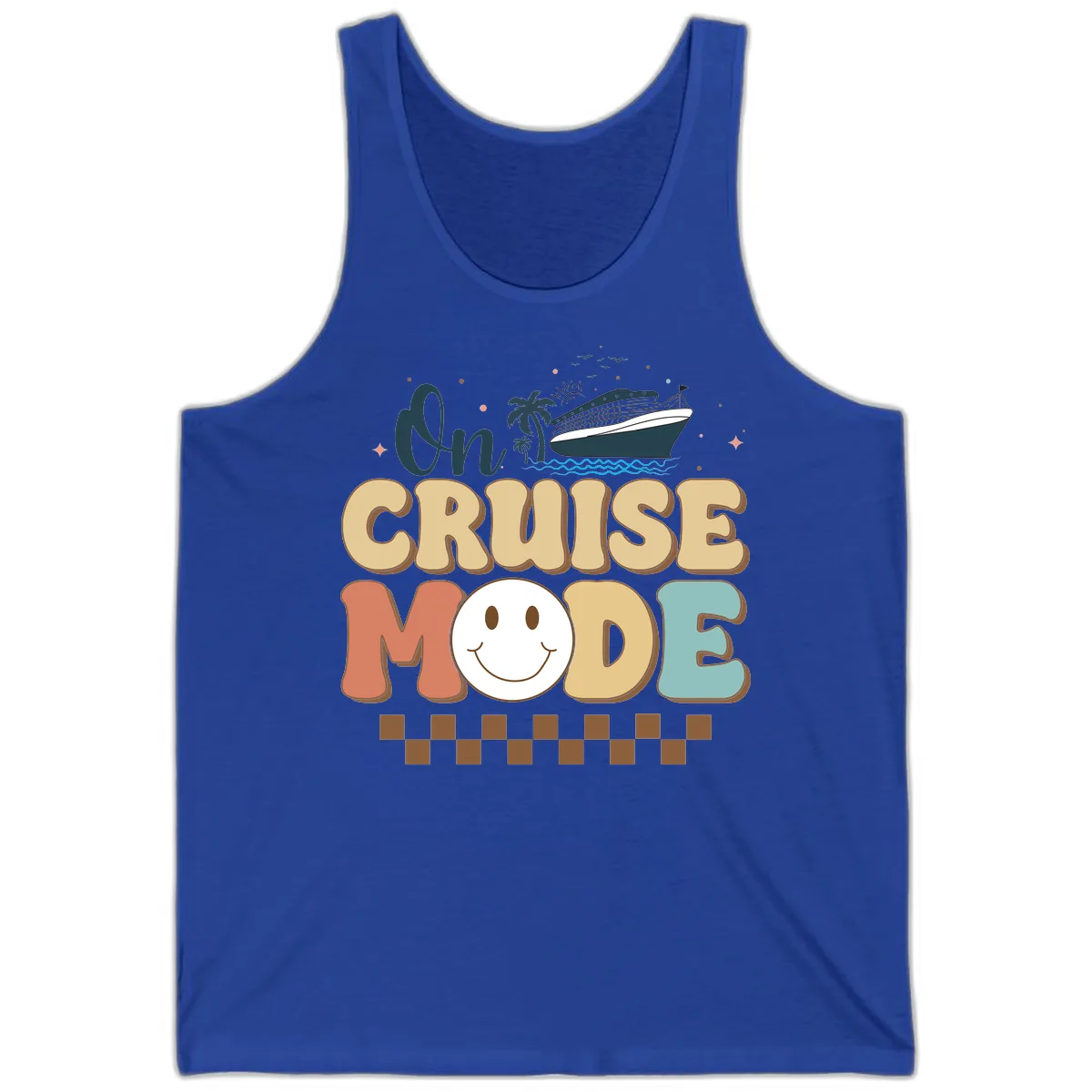 On Cruise Mode Tank in True Royal