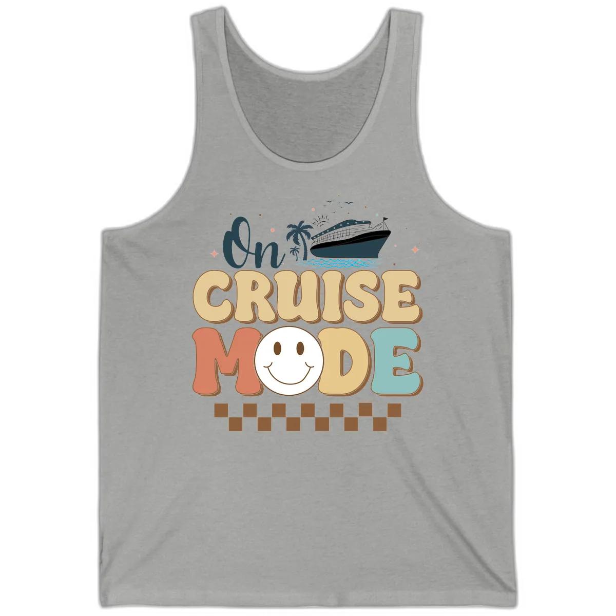 On Cruise Mode Tank in Athletic Heather