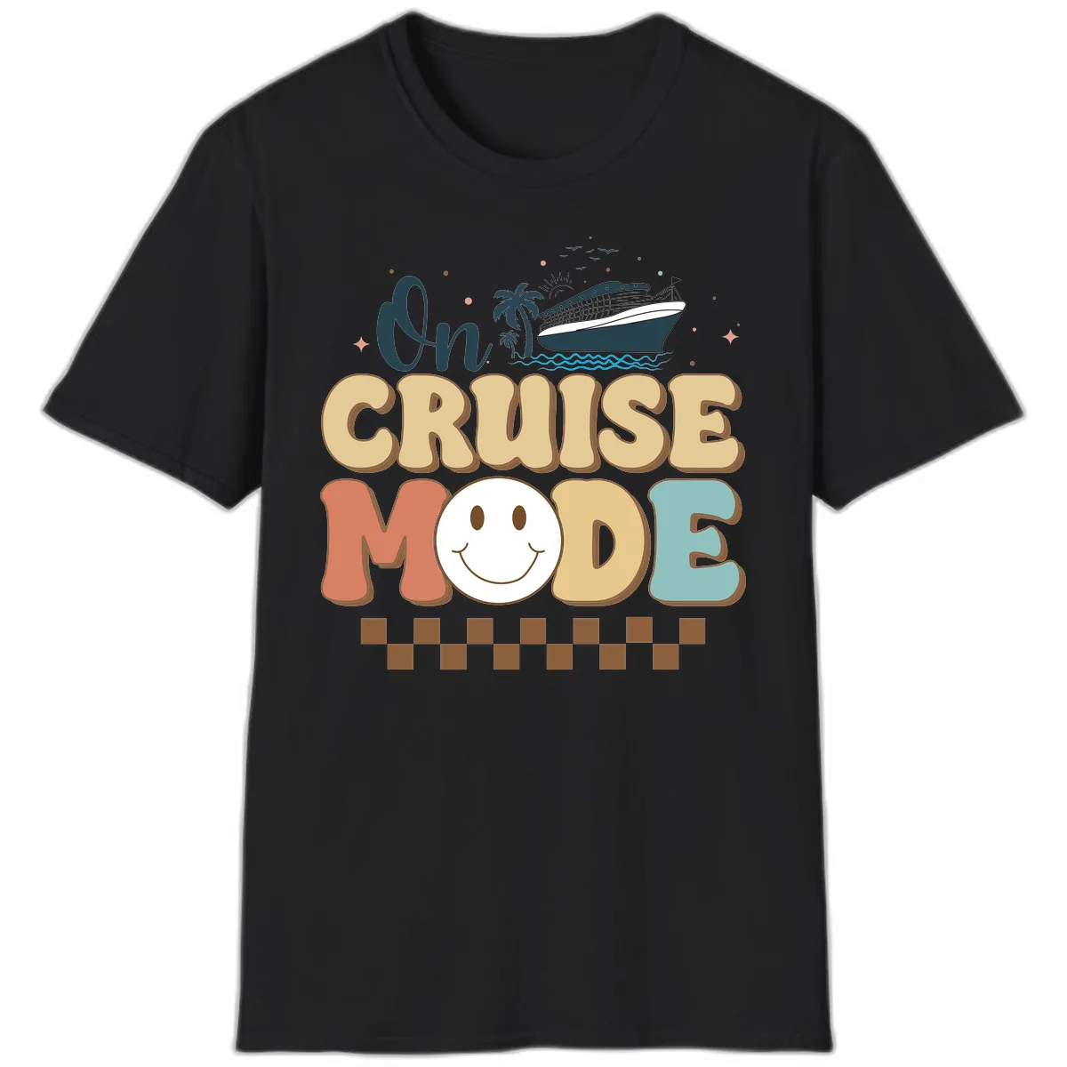On Cruise Mode T-Shirt in Black