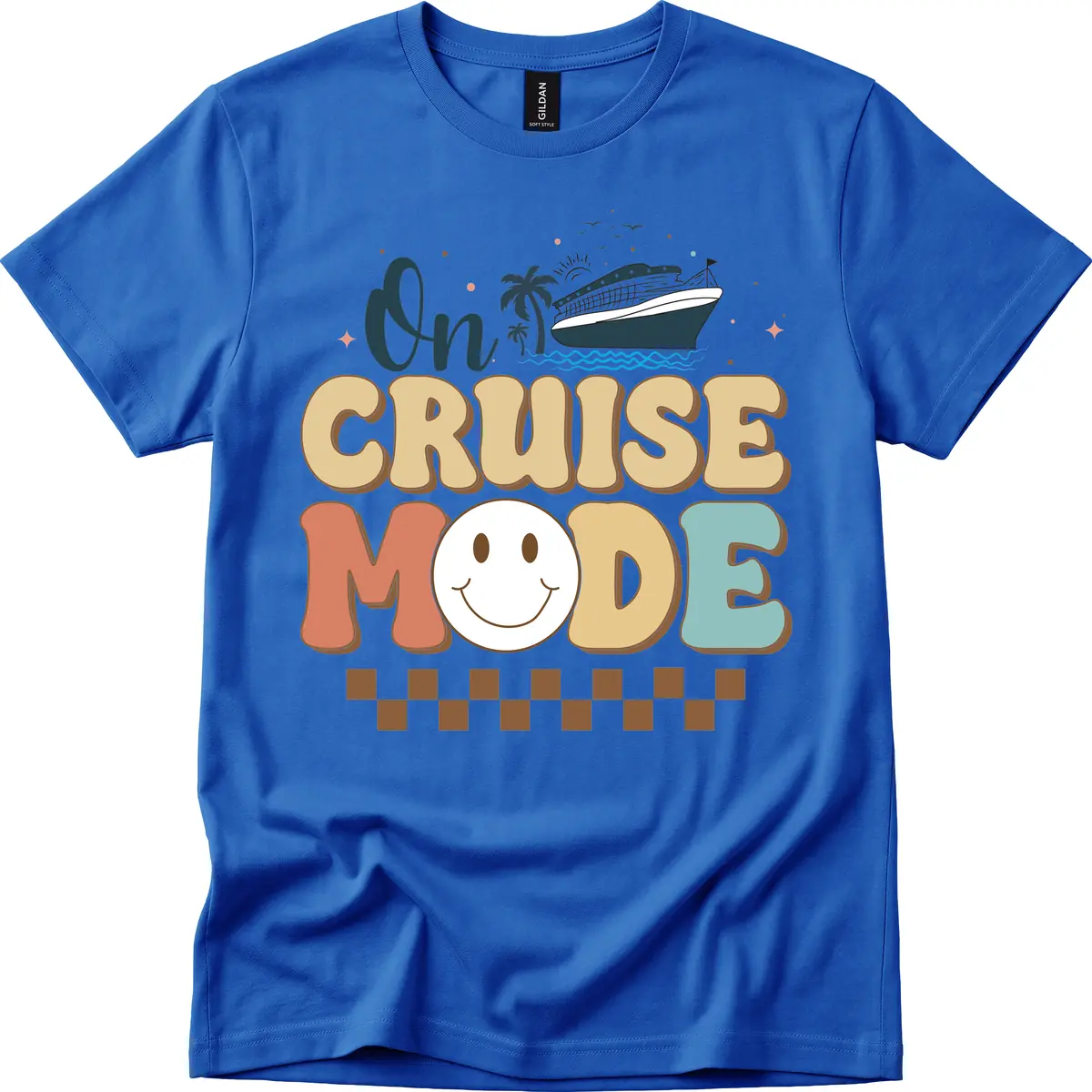 On Cruise Mode T-Shirt in Royal