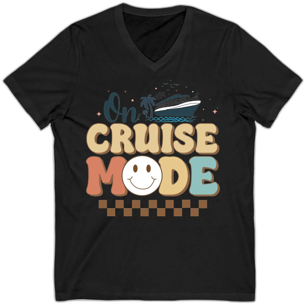 On Cruise Mode V-Neck in Black