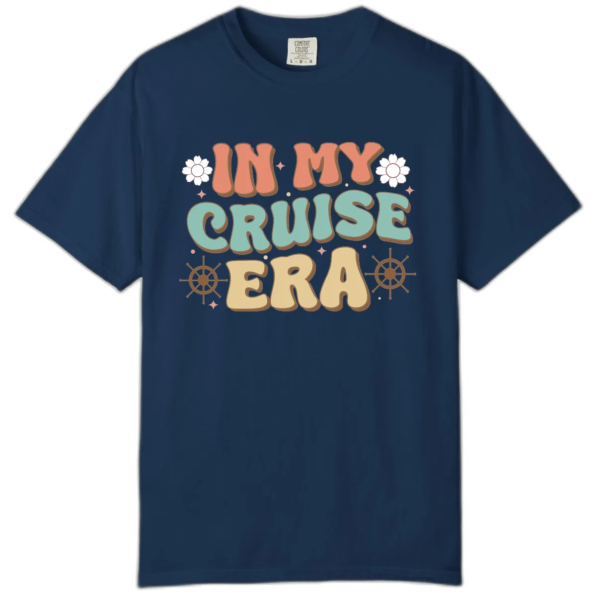 In My Cruise Era Comfort Color in Navy