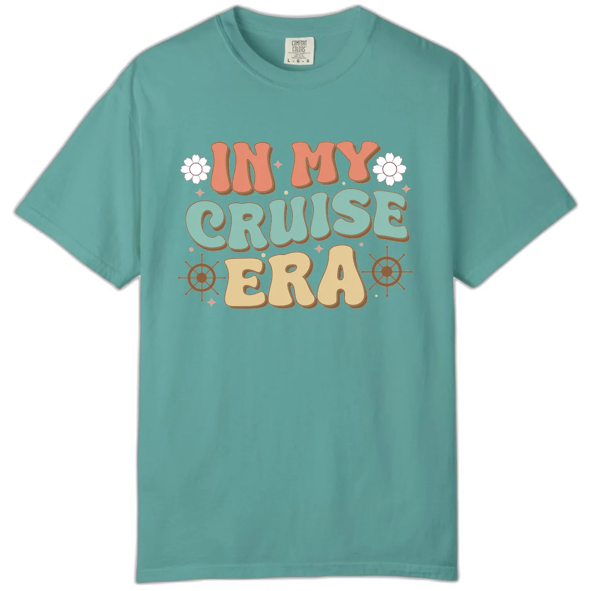 In My Cruise Era Comfort Color in Seafoam