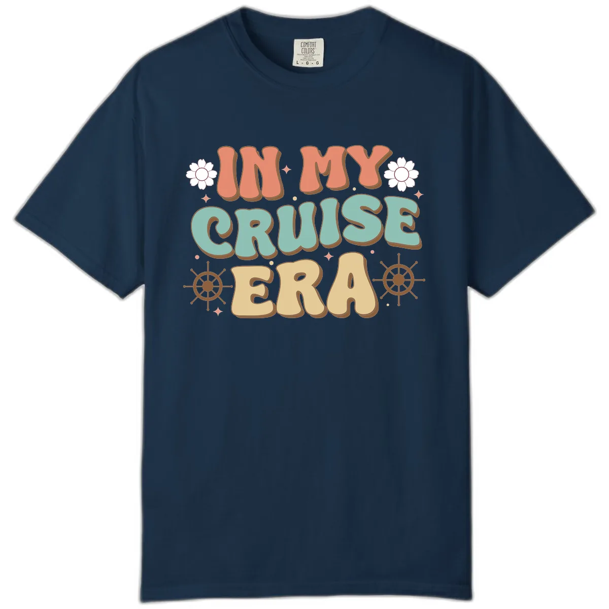 In My Cruise Era Comfort Color in True Navy