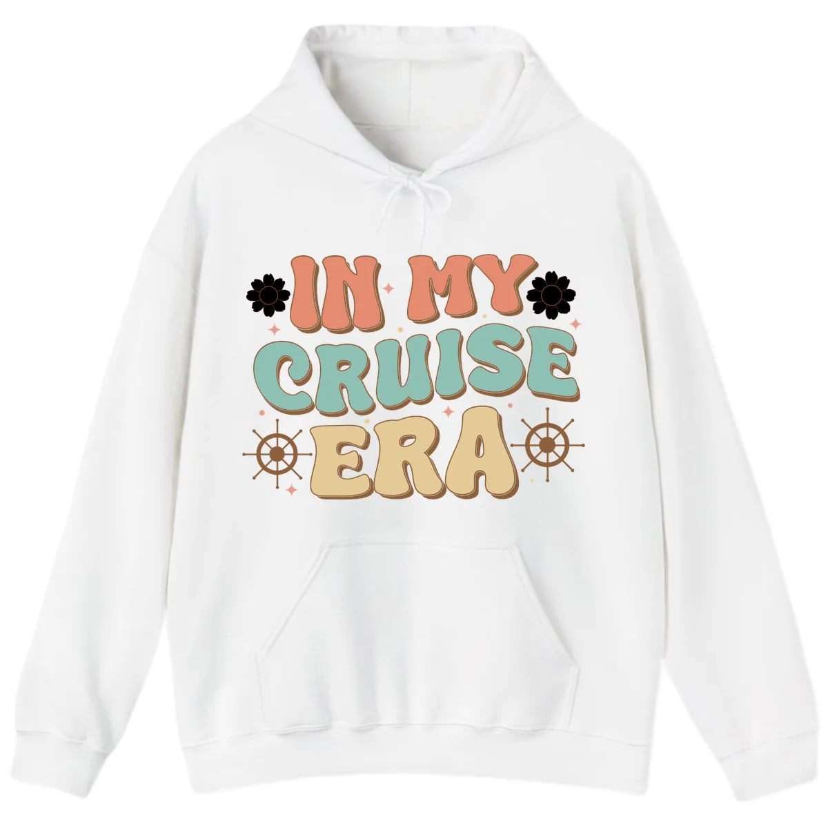 In My Cruise Era Hoodie in White
