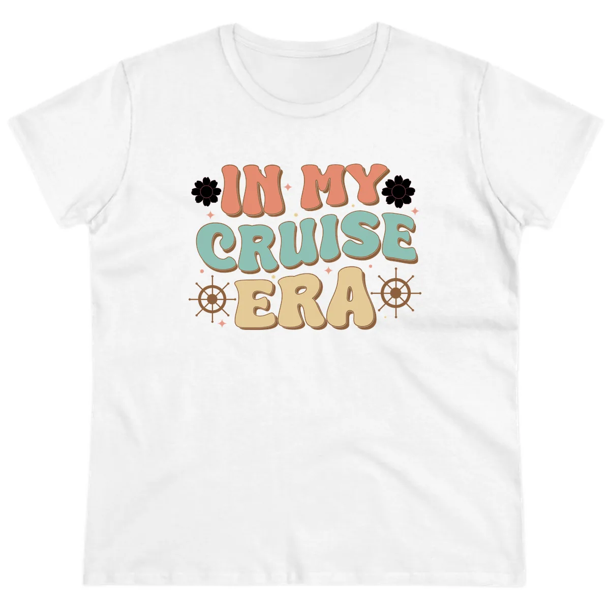 In My Cruise Era Ladies Tee in White