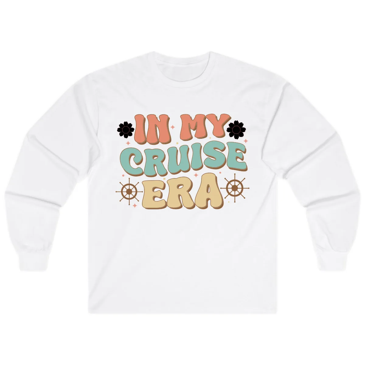 In My Cruise Era Long Sleeve in White