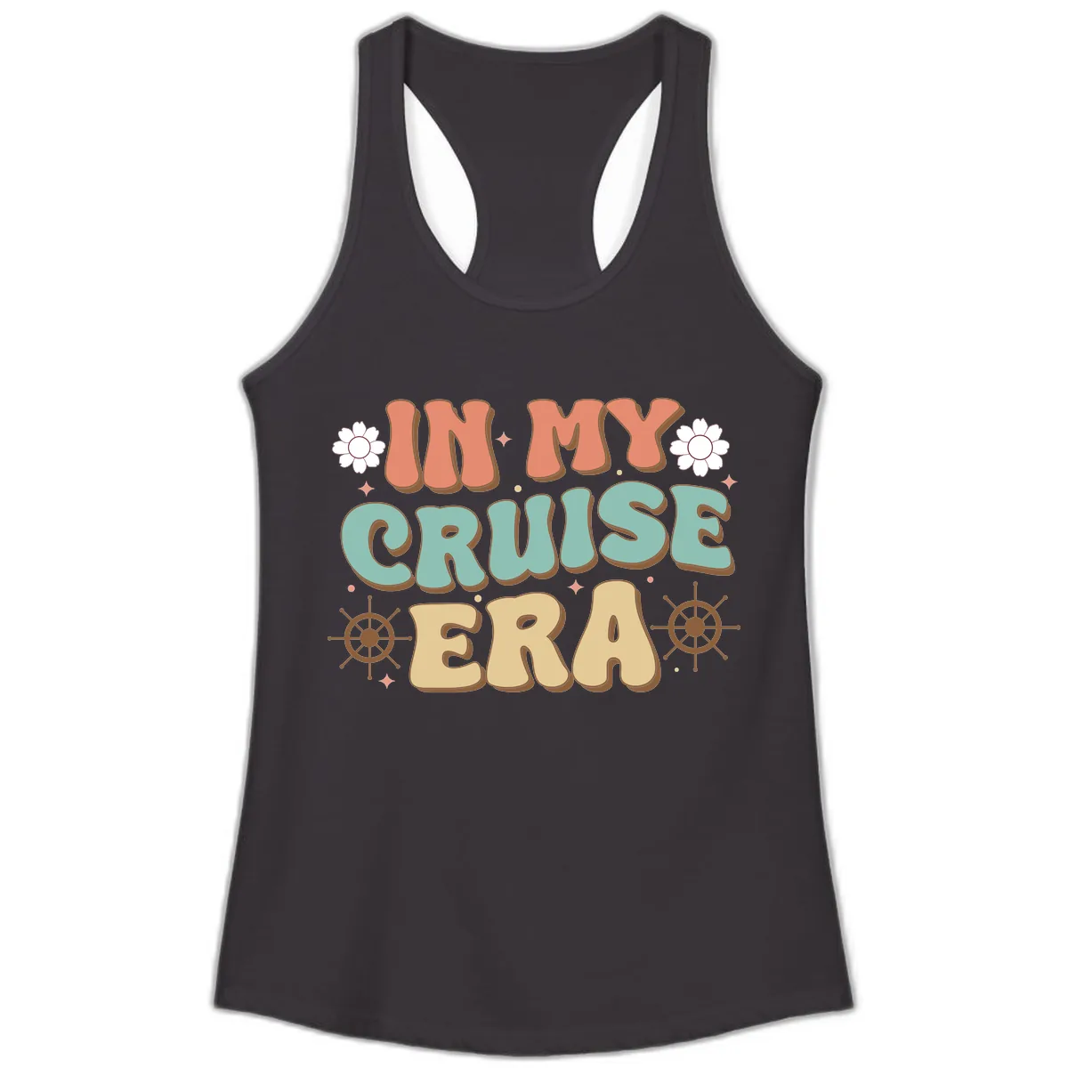 In My Cruise Era Ladies Tank in Black