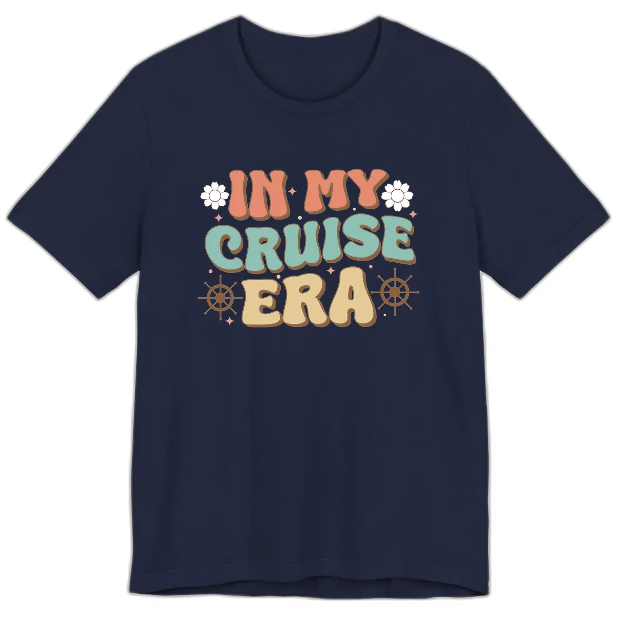 In My Cruise Era Premium T-Shirt in Navy