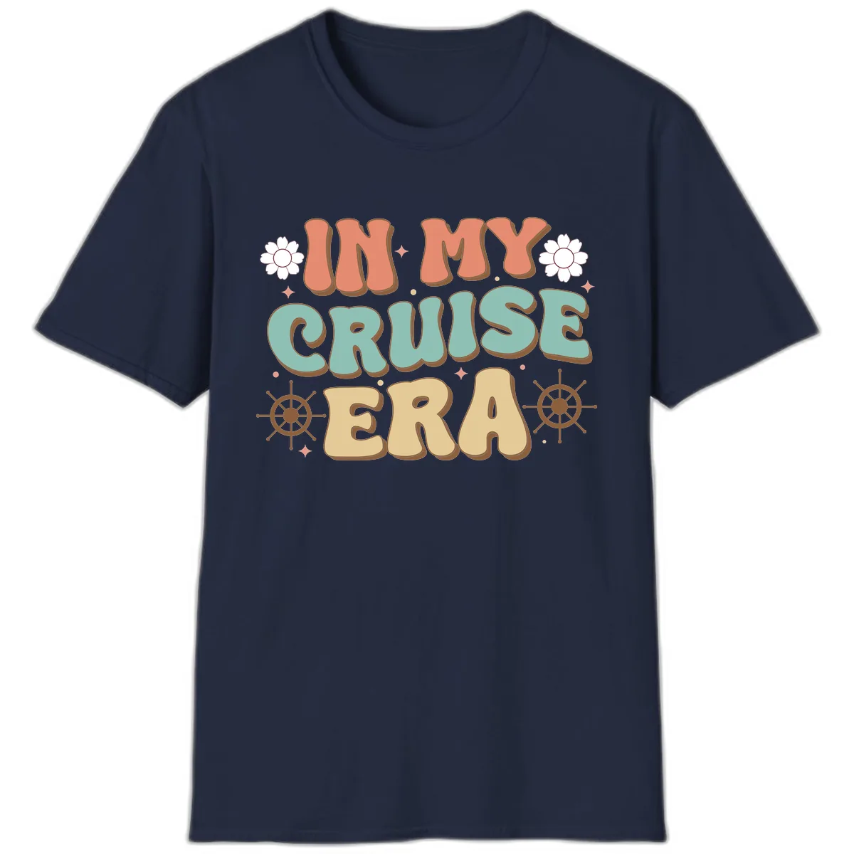 In My Cruise Era T-Shirt in Navy