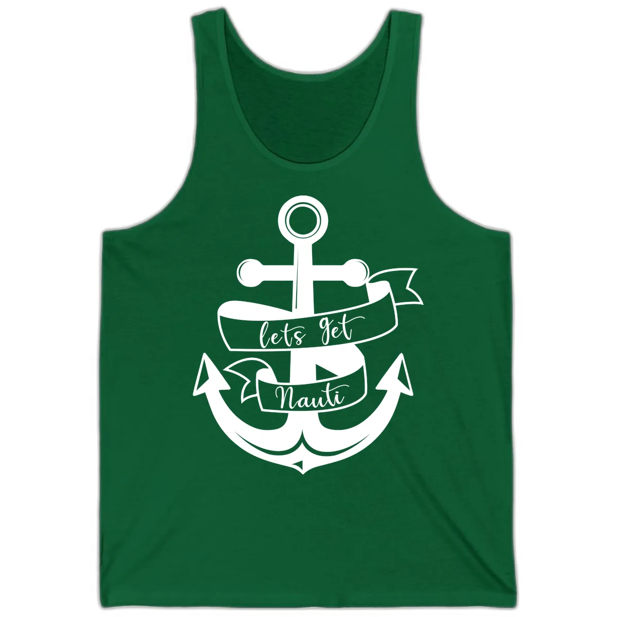Let's Get Nauti Anchor Tank in Kelly
