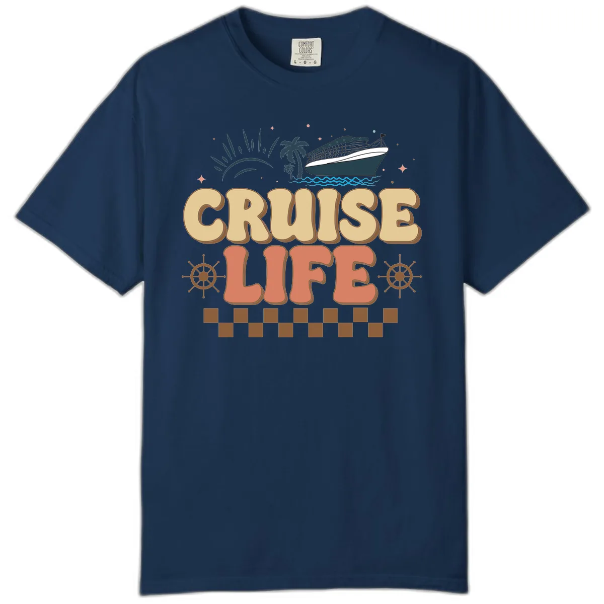 Cruise Life Comfort Color in Navy
