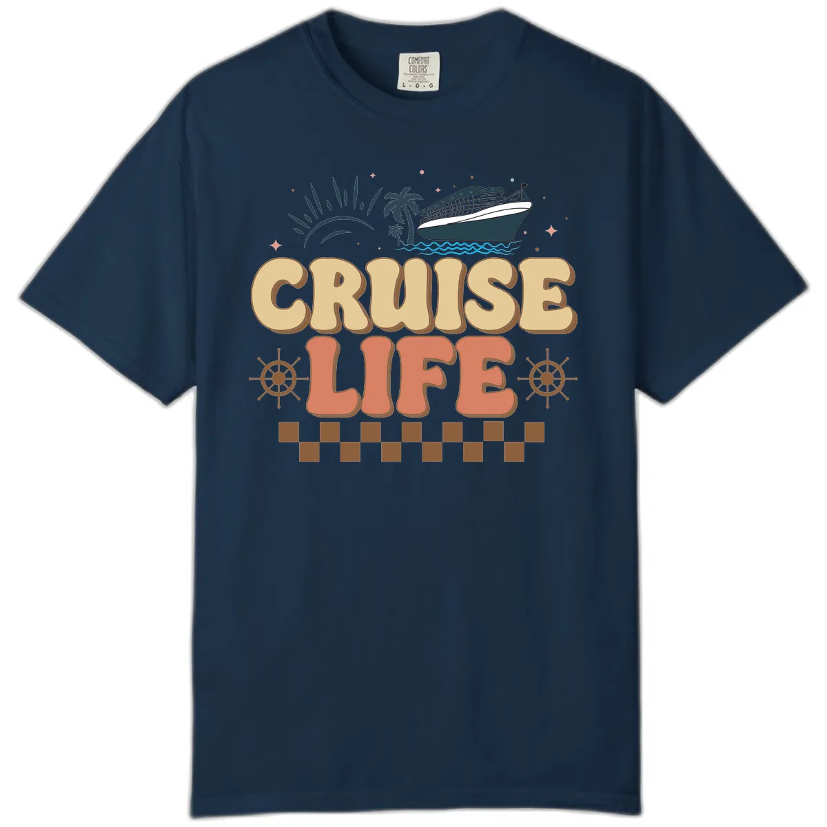 Cruise Life Comfort Color in True Navy