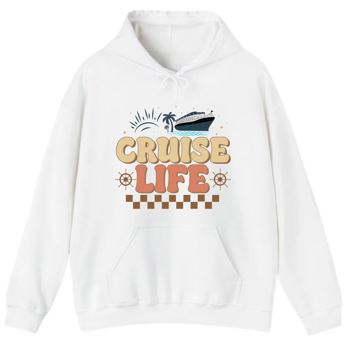 Cruise Life Hoodie in White