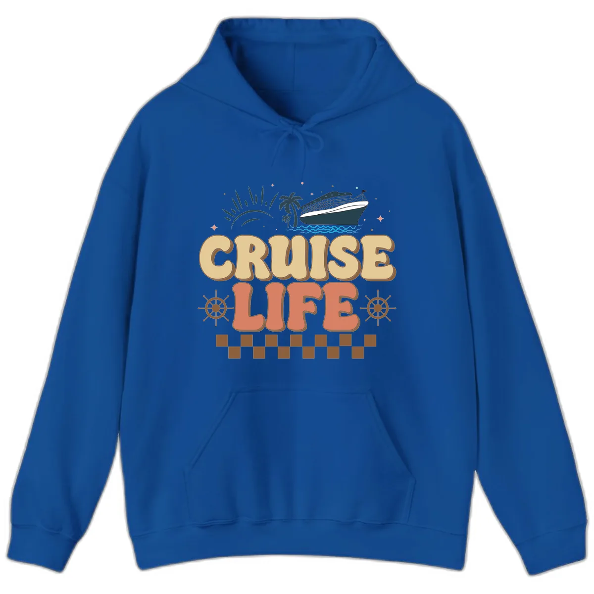 Cruise Life Hoodie in Royal