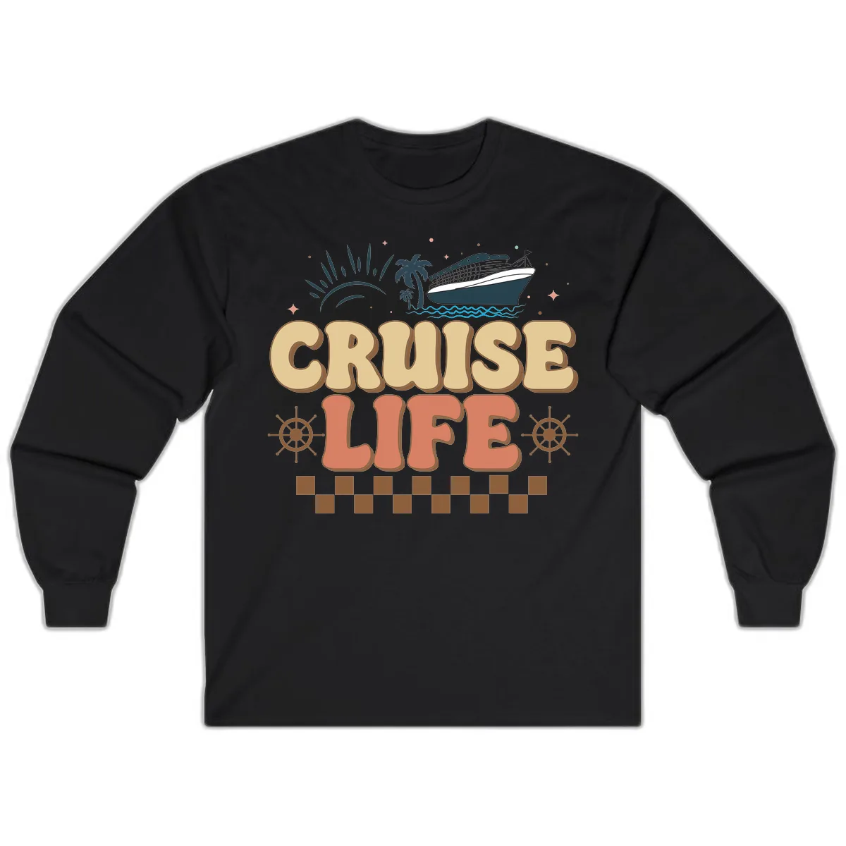 Cruise Life Long Sleeve in Black