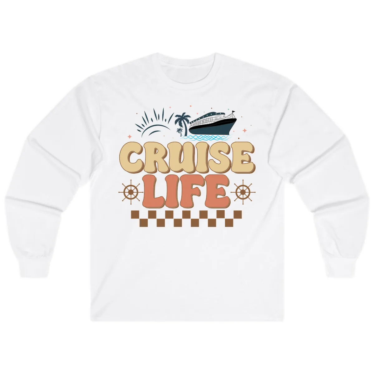 Cruise Life Long Sleeve in White