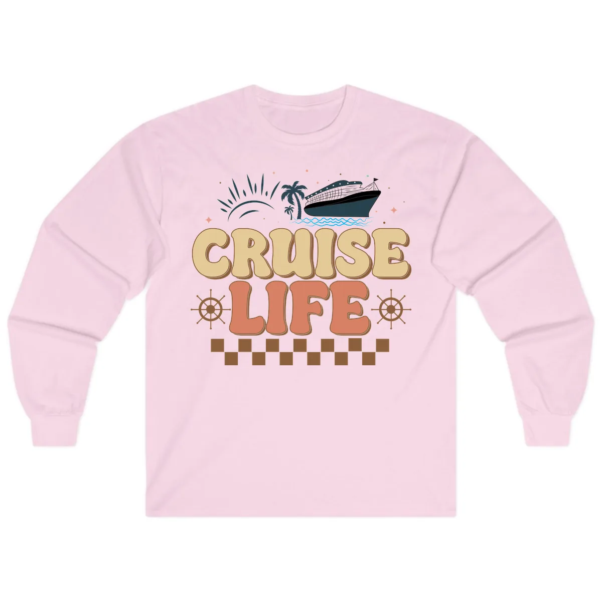Cruise Life Long Sleeve in Light Pink