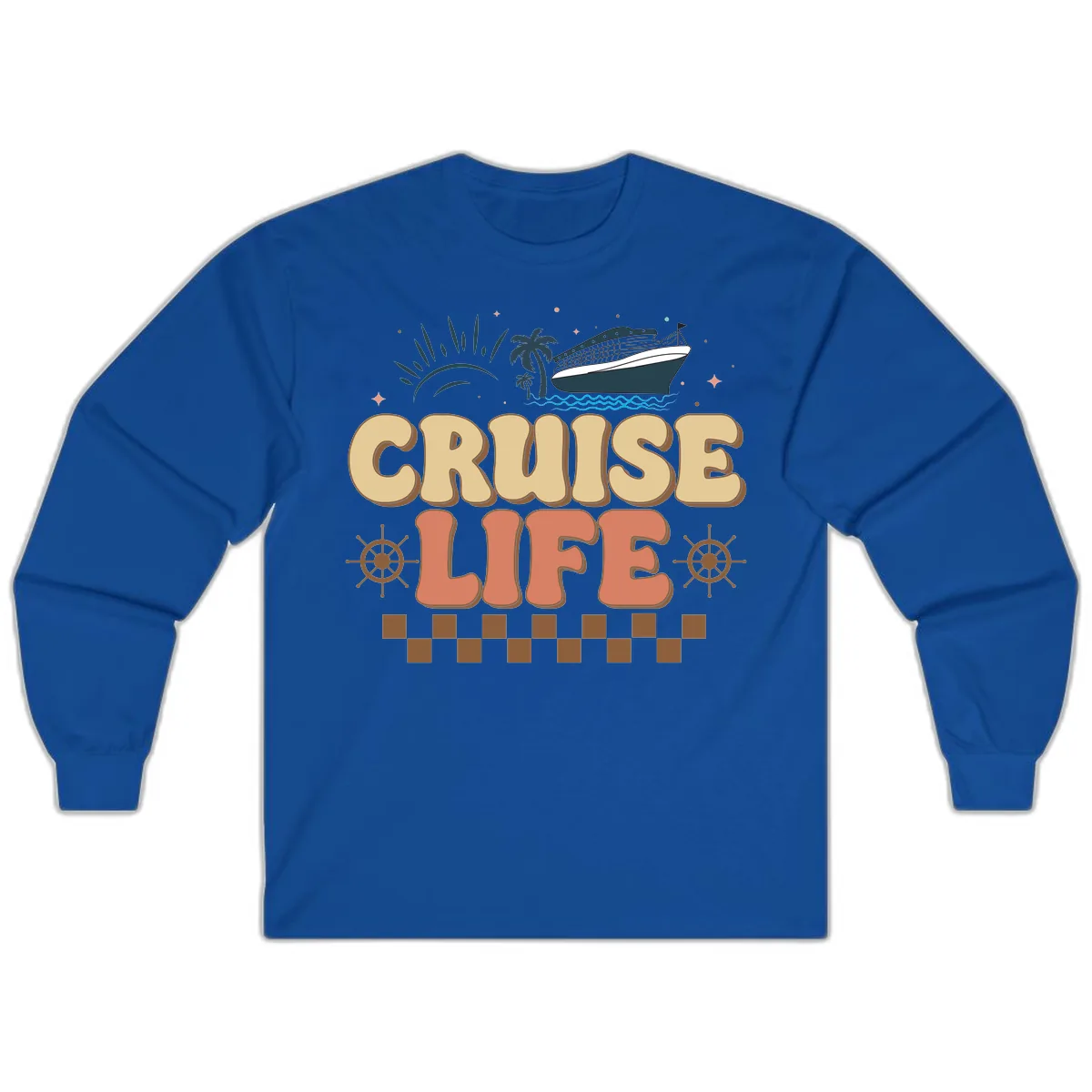 Cruise Life Long Sleeve in Royal