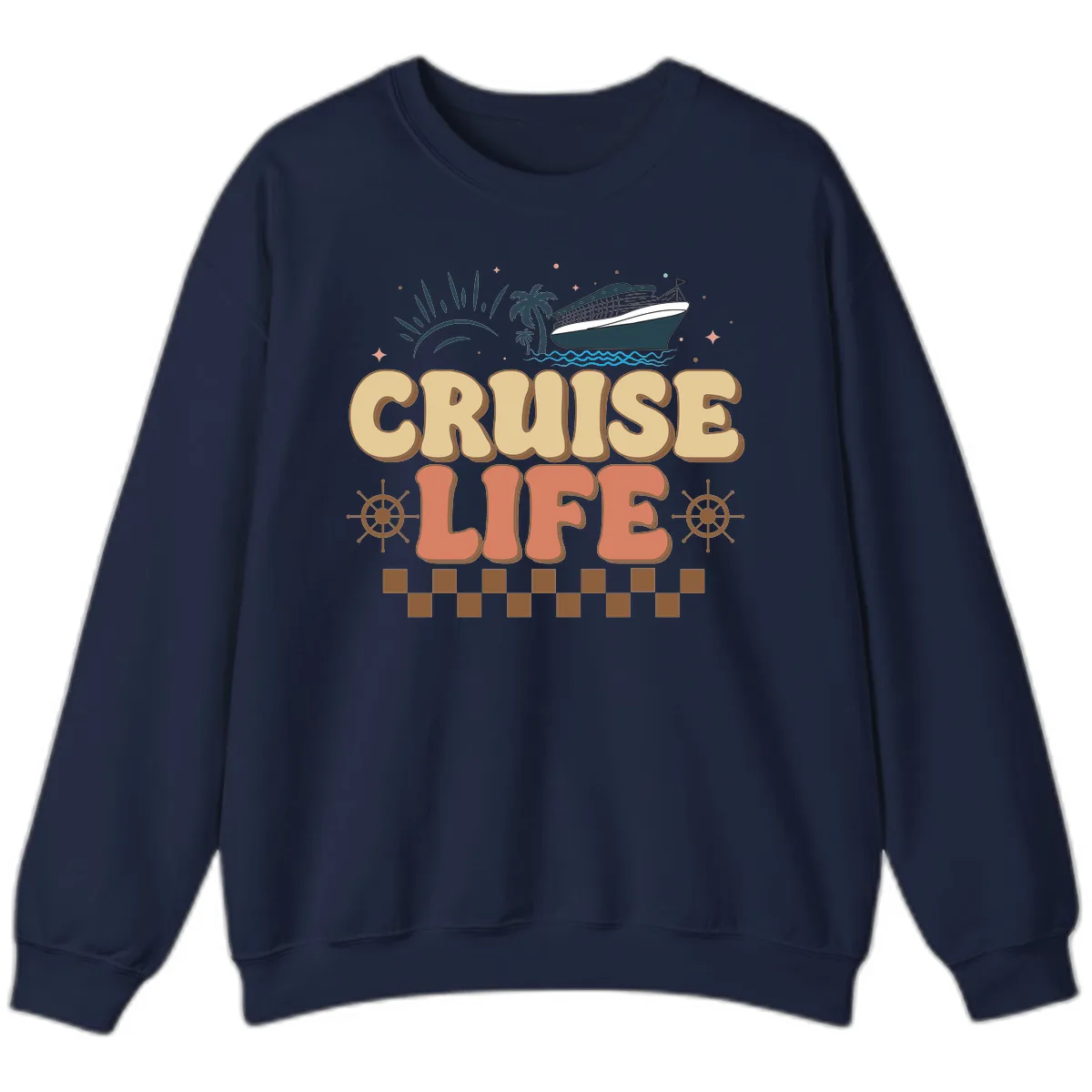Cruise Life Sweatshirt in Navy