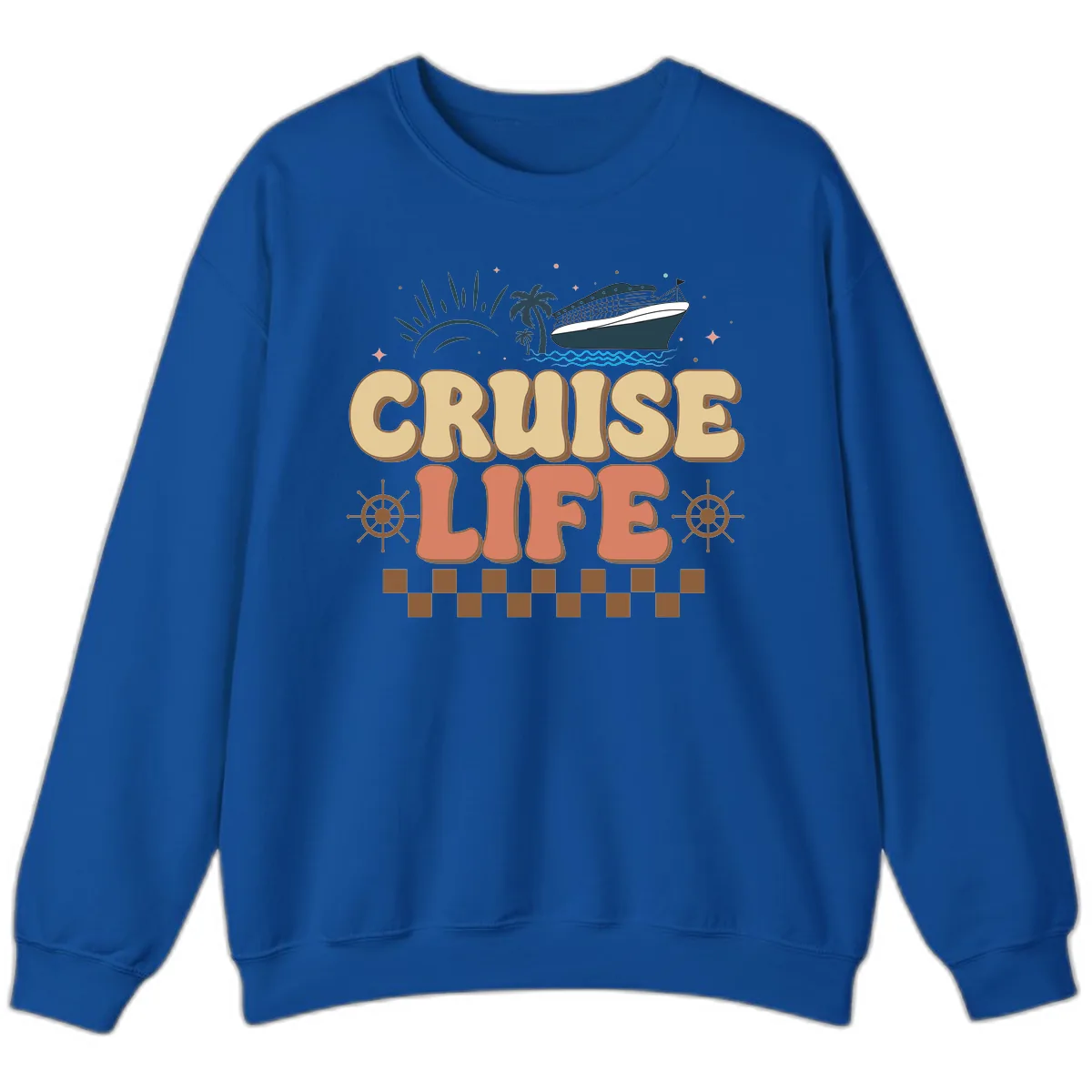 Cruise Life Sweatshirt in Royal