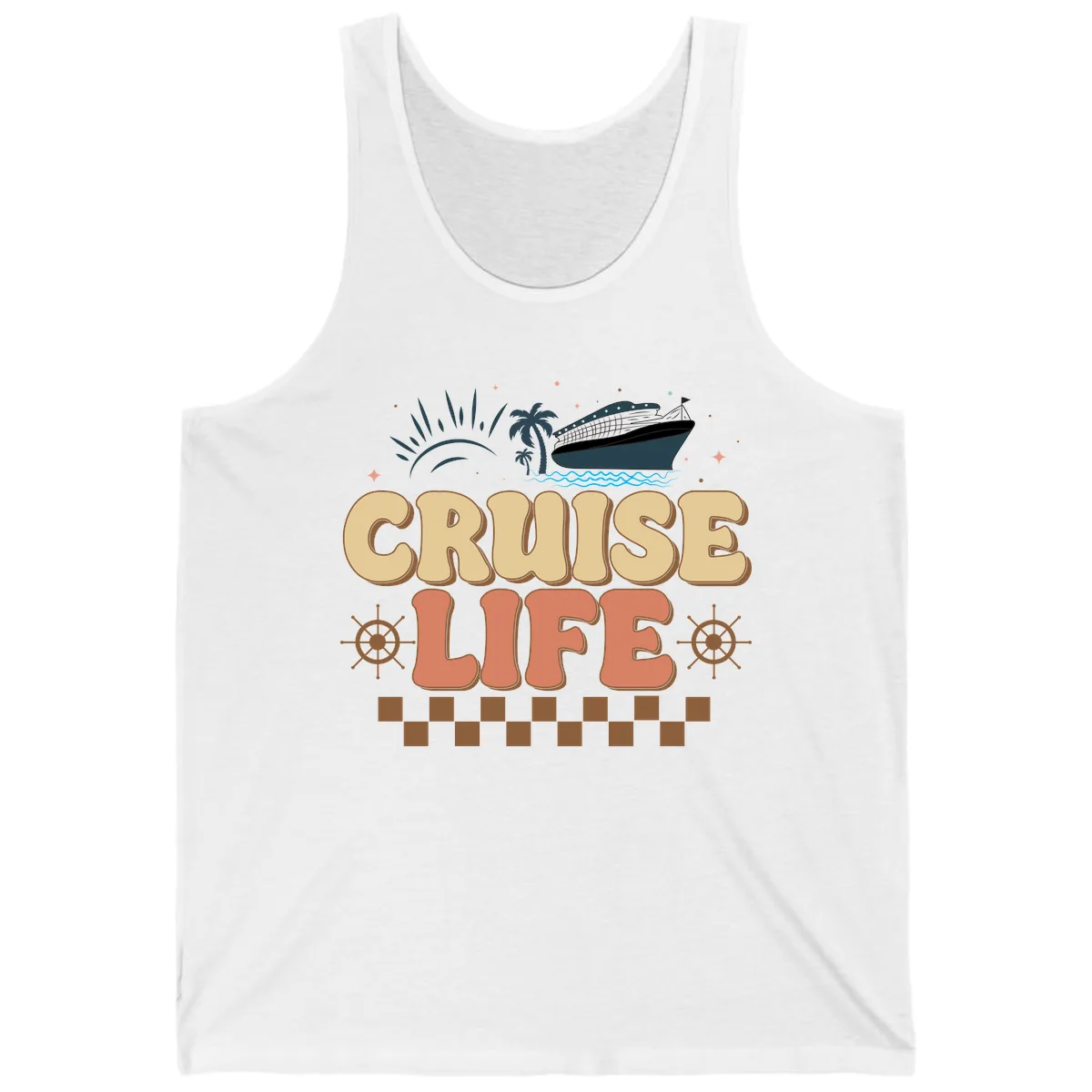 Cruise Life Tank in White