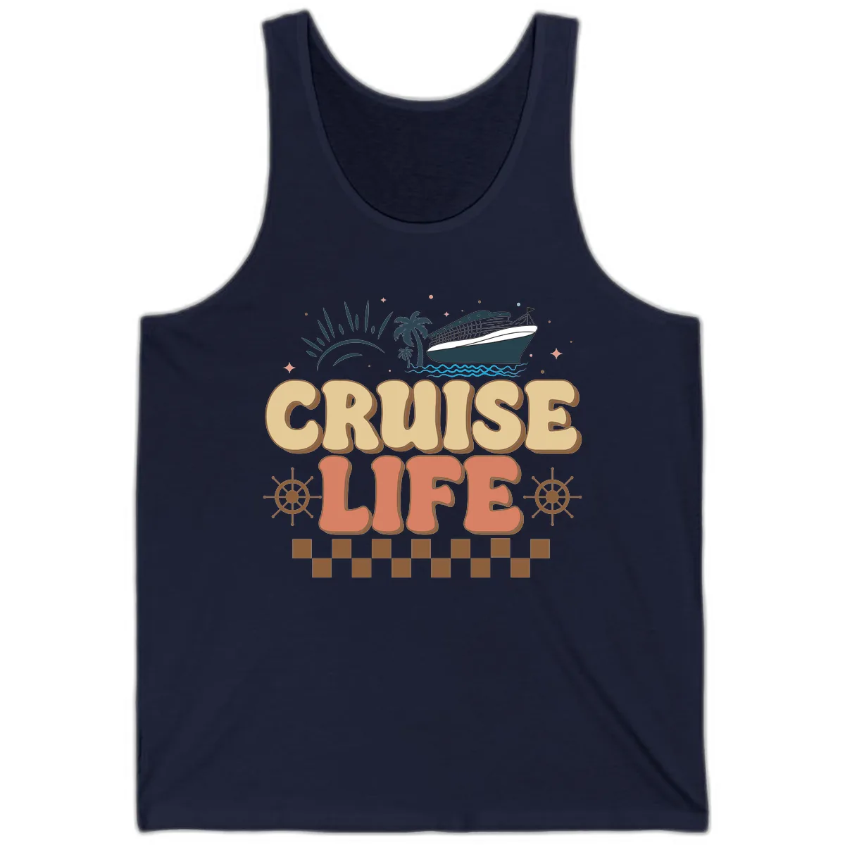 Cruise Life Tank in Navy