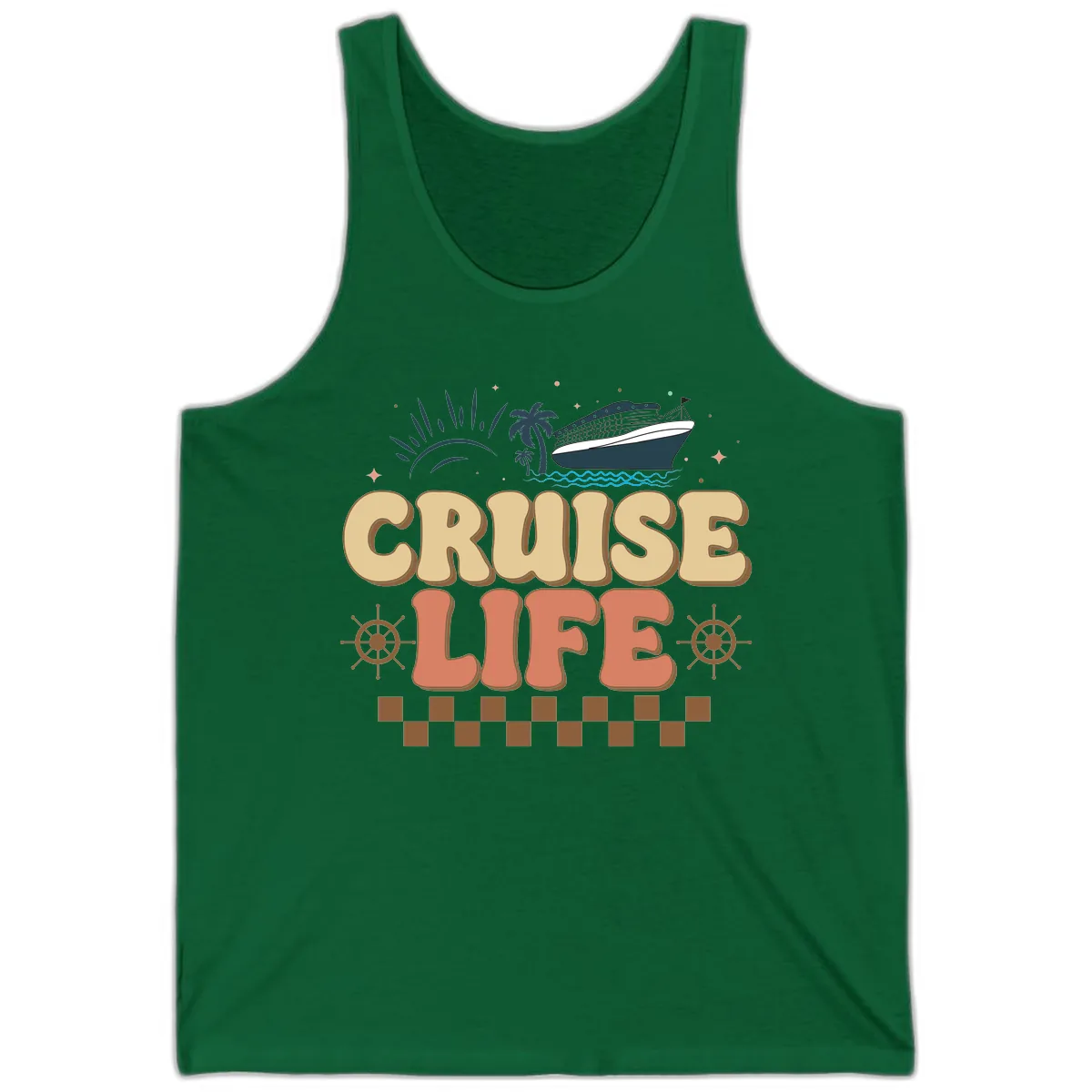Cruise Life Tank in Kelly