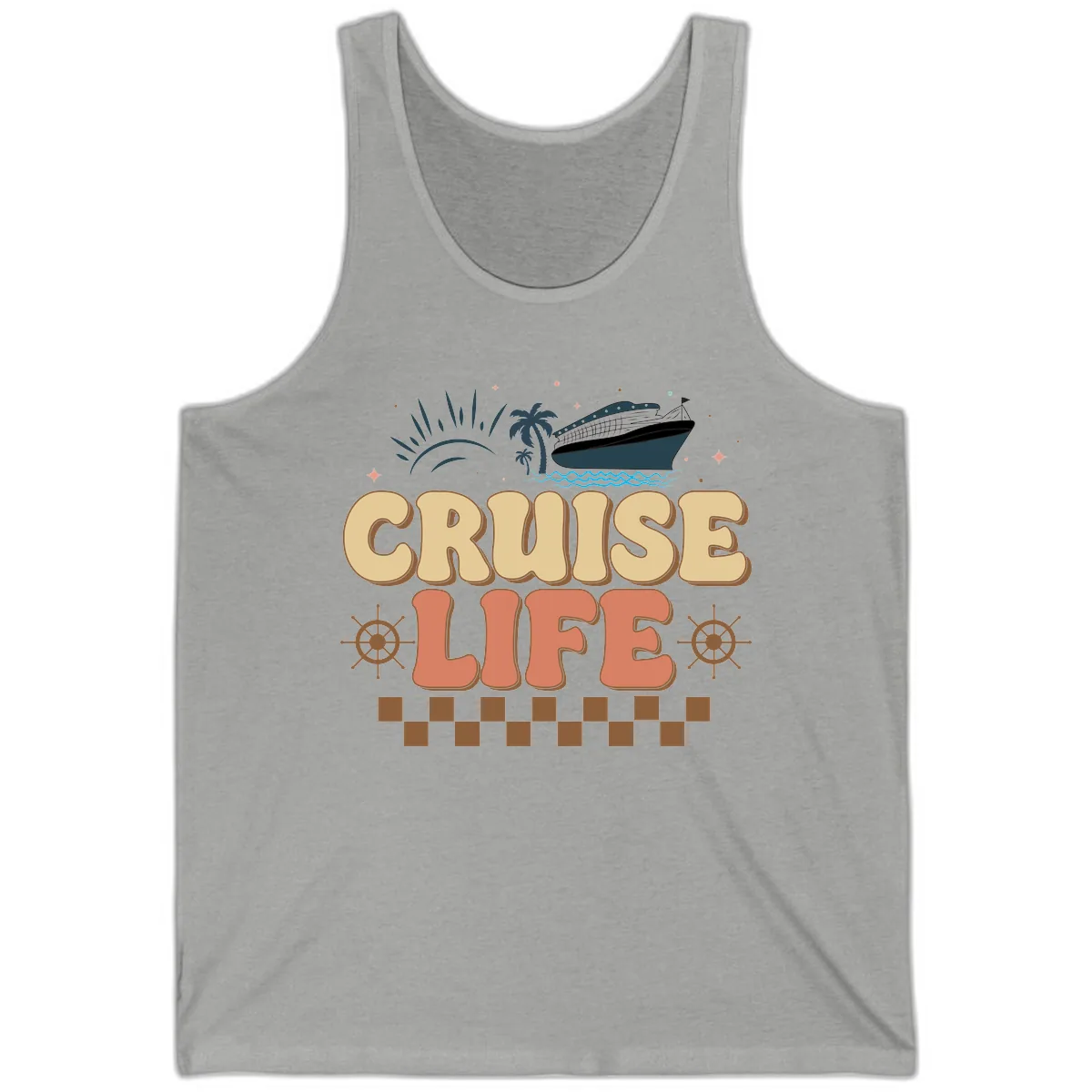 Cruise Life Tank in Athletic Heather