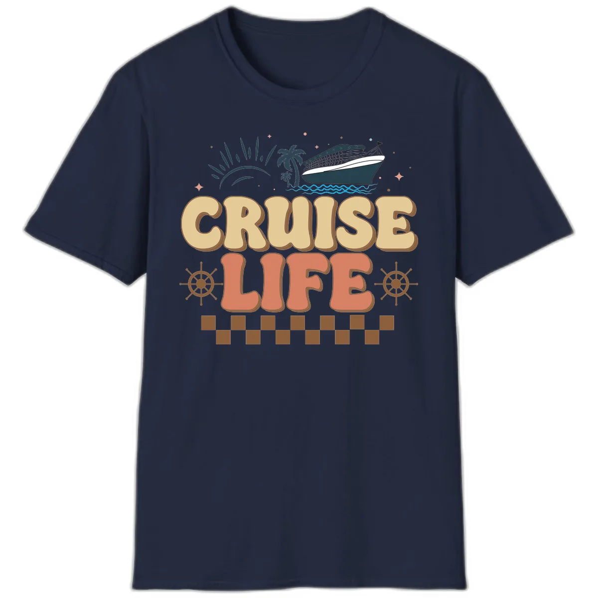 Cruise Life T-Shirt in Navy